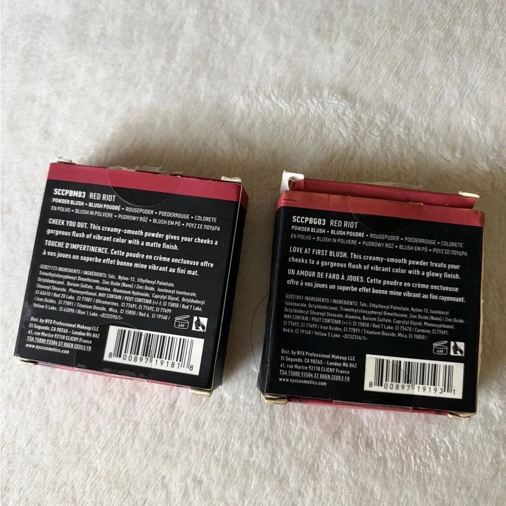 NYX Sweet Cheeks Creamy Powder Blush Duo - Rose Pink